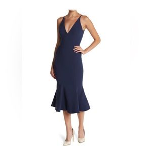 Dress for the Population Isabelle navy dress - size XS